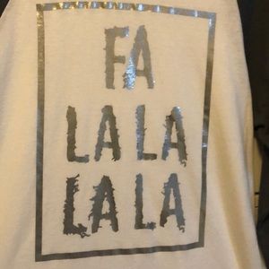 Grey and white Christmas shirt